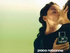 Paco Rabanne, kobieta, flakon, perfumy, mężczyzna, pocałunek