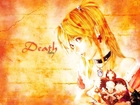 Death Note, śmierć, dziewczyna, serce, czaszka, kolczyki, oczy