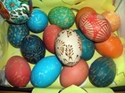 Wielkanoc, malowane, jajka