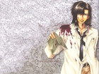Saiyuki, krew, książka, krawat