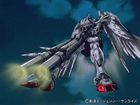 Gundam Wing, robot, skrzydła, shotgun