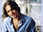 Johnny Depp,długie włosy