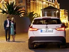 BMW X1, Lampy, Neonowe, Noc