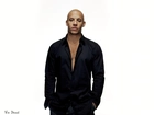 Vin Diesel,czarna koszula