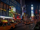 Nowy Jork, Times Square, Żółte, Taksówki