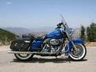 Niebieski, Harley Davidson Road King