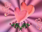 Serca, Róże, Miłość