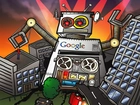 Robot, Miasto, Google