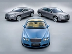 Bentley Continental, Trzy, Wersje, Nadwozia