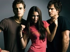 The Vampire Diaries, Nina Dobrev, Ian Somerhalder, Paul Wesley