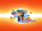 Pomarańczowa, Fanta, Logo, Okienko, Palmy, Morze