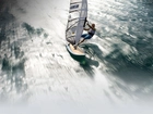Deska, Starboard, Ocean, Windsurfing