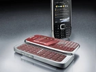 Nokia E75, Wiśniowy, Czarny