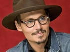 Johnny Depp, Okulary, Kapelusz