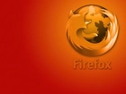 Pomarańczowe, Tło, Logo, Firefox