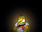Homer, Simpson, Karykatura