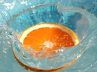 Pomarańcza, Szklanka, Woda