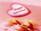 Serce, Happy, Valentine, Róże