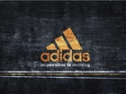 Żółte, Logo, Adidas