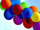 Kolorowe, Balony, Urodziny