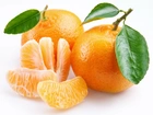 Owoce, Pomarańcze, Ćwiartki