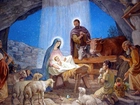 Maryja, Józef, Jezus, Stajenka