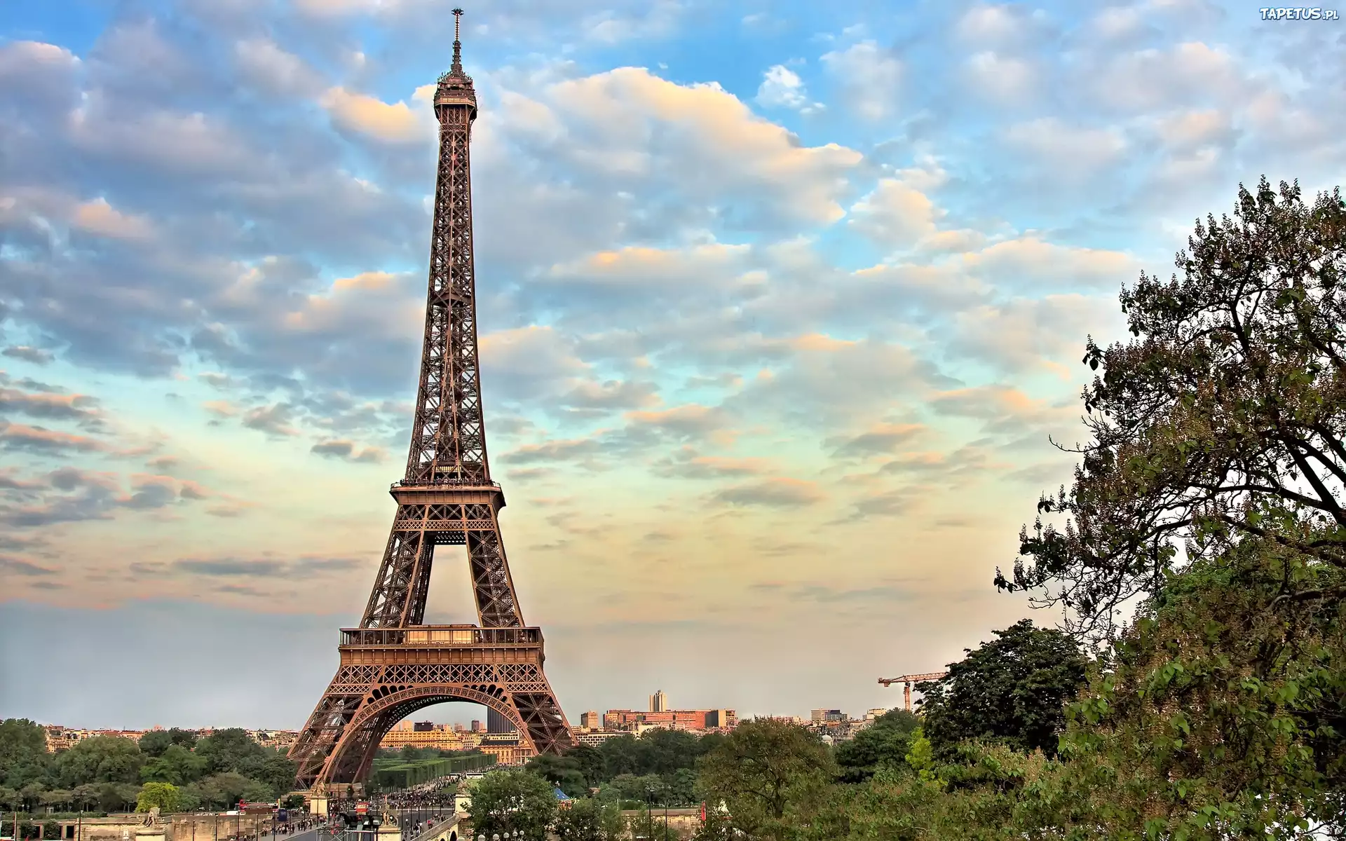 Francja Wie a Eiffla Wieza Eiffla Ile De France Wczasy Wycieczki 