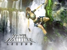 Lara Croft, Tomb Raider Legend, Wodospad