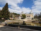 Pałac, Fontanna, Park