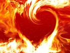 Walentynki, Serce, Ogień