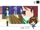 Suzumiya Haruhi No Yuuutsu, twarz, czarne skarpety