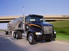 Truck, Droga, Wiadukt