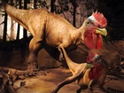 Dinozaur, Głowa, Koguta