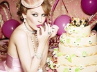 Kylie Minogue, Piętrowy, Tort, Balony