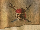 czaszka, szable, Piraci Z Karaibów