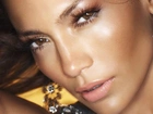 Jennifer Lopez, Twarz, Kolczyki, Makijaż