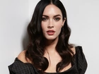 Megan Fox, Spojrzenie, Piękne, Włosy