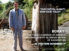 Borat, Sacha Baron Cohen, garnitur, toaleta