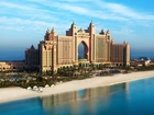 Atlantis, Palmy, Morze, Hotel Palm Jumeirah