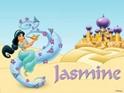 Jasmine, Dżasmina, Film animowany, Aladyn, Aladdin