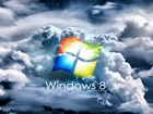 Chmury, Windows, Osiem, Logo