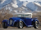 Niebieski, Ford, Eclipse, Roadster, 1932
