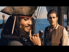 Piraci Z Karaibów, statek, Orlando Bloom, Johnny Depp