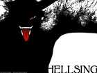 Hellsing, język, oko, postać
