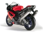 Aprilia RSV 1000 R, FACTORY, Sportowe, Ścigacz, Tor, Dwie, Rury, Wydech