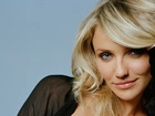 Cameron Diaz, Czarna, Koszula, Guziki