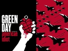 Green Day, Okładka, Płyty, American Idiot