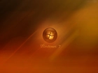 Windows 7, Logo, Pomarańcz