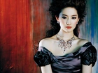 Liu Yifei, Czarna, Sukienka