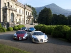 Bugatti Veyron, Pałac, Zieleń, Góry